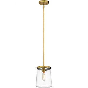 Northcote Drove - 1 Light Mini Pendant In Transitional Style-11 Inches Tall and 7.5 Inches Wide - 1260935