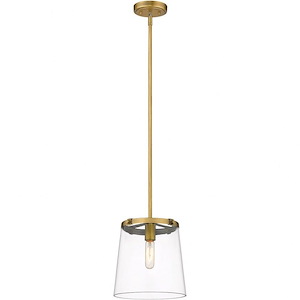 Northcote Drove - 1 Light Pendant In Transitional Style-12 Inches Tall and 10 Inches Wide - 1262917