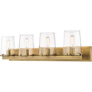 Northcote Drove - 4 Light Vanity Light In Transitional Style-9 Inches Tall and 37.5 Inches Wide - 1257095
