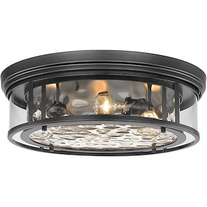 South Marketgait - 4 Light Flush Mount In Transitional Style-6.25 Inches Tall and 20.75 Inches Wide - 1260731