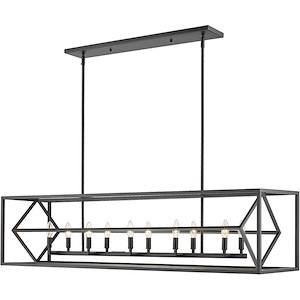 Pollard Leaze - 10 Light Chandelier In Contemporary Style-13 Inches Tall and 13 Inches Wide - 1261308