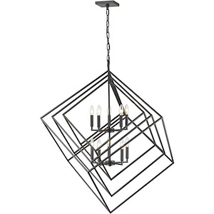 Pollard Leaze - 10 Light Chandelier In Contemporary Style-44.5 Inches Tall and 41.5 Inches Wide - 1258665