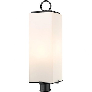 Longlands Row - 3 Light Outdoor Post Mount In Contemporary Style-26.5 Inches Tall and 8.25 Inches Wide - 1257503
