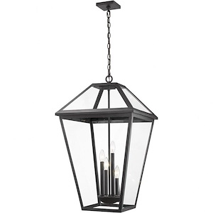 Keats Cloisters - 4 Light Outdoor Chain Mount Pendant In Transitional Style-32.25 Inches Tall and 19.5 Inches Wide - 1258156