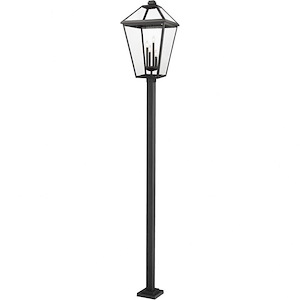 Keats Cloisters - 4 Light Outdoor Post Mount In Transitional Style-128.25 Inches Tall and 19.5 Inches Wide - 1258091