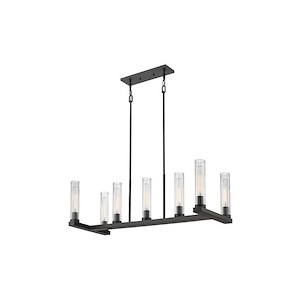 Quebec West - 7 Light Chandelier In Transitional Style-13.25 Inches Tall and 16 Inches Wide - 1261226