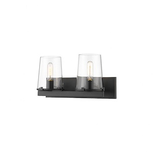 Northcote Drove - 2 Light Vanity Light Fixture In Transitional Style-9 Inches Tall and 18.25 Inches Wide - 1257083