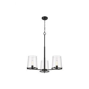 Northcote Drove - 3 Light Chandelier In Transitional Style-31.5 Inches Tall and 28 Inches Wide - 1259073