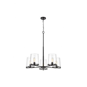 Northcote Drove - 5 Light Chandelier In Transitional Style-34.5 Inches Tall and 33 Inches Wide - 1258402
