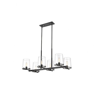 Northcote Drove - 6 Light Chandelier In Transitional Style-10 Inches Tall and 22 Inches Wide - 1260903