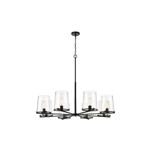 Northcote Drove - 8 Light Chandelier In Transitional Style-36 Inches Tall and 44 Inches Wide - 1259227