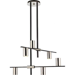 Kenmore Promenade - 6 Light Chandelier In Architectural Style-16.5 Inches Tall and 30 Inches Wide - 1259580