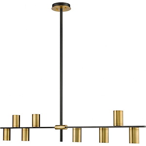 Kenmore Promenade - 8 Light Chandelier In Architectural Style-8 Inches Tall and 5 Inches Wide - 1260328
