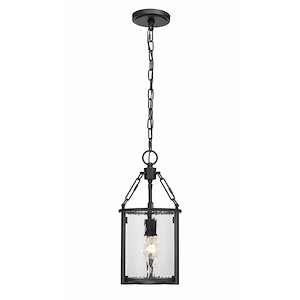 Teal Promenade - 1 Light Pendant In Traditional Style-17.5 Inches Tall and 8.25 Inches Wide - 1287186