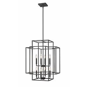 Overton Wharf - 8 Light Pendant In Modern Style-28 Inches Tall and 22 Inches Wide - 1290285