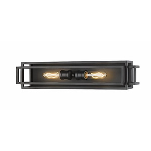Overton Wharf - 2 Light Bath Vanity In Modern Style-24 Inches Tall and 4.75 Inches Wide - 1290287