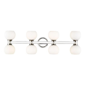 Lilac Crescent 8 Light Vanity Light - 1378317