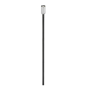 Monument Hollow - 12W 1 LED Outdoor Post Mount In Industrial Style-137.25 Inches Tall and 7 Inches Wide - 1327556
