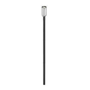 Monument Hollow - 12W 1 LED Outdoor Post Mount In Industrial Style-113.25 Inches Tall and 7 Inches Wide - 1327557