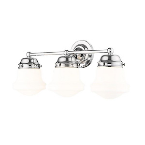 Firth Trees - 3 Light Bath Vanity In Industrial Style-9.5 Inches Tall and 7.75 Inches Wide - 1327478