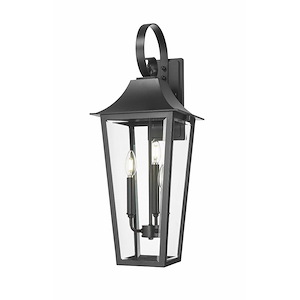 Milner Furlong 3 Light Outdoor Wall Lantern 27.25 Inch Tall - 1378880