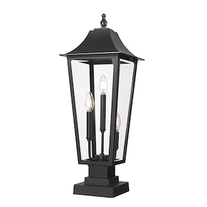 Milner Furlong 3 Light Outdoor Pier Mount 27.75 x 10 Inches - 1378885