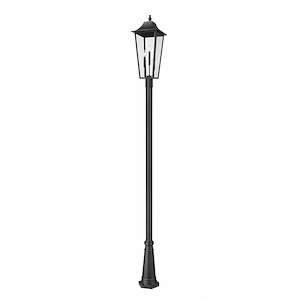 Milner Furlong 3 Light Outdoor Post Mount 125.5 x 12 In - 1378658