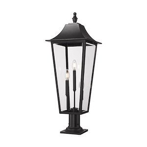Milner Furlong 3 Light Outdoor Pier Mount 33.5 x 12 Inches - 1378657