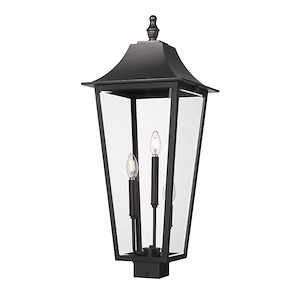 Milner Furlong 3 Light Outdoor Post Mount 30 x 12 Inches - 1378679