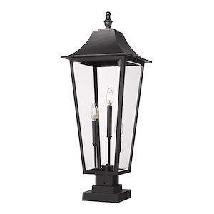 Milner Furlong 3 Light Outdoor Pier Mount 32.5 x 12 Inches - 1378566
