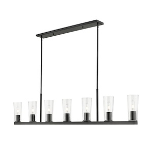 Apsley Fields 7 Light Linear Chandelier 12 Inches Tall and 5 Inches Wide - 1378548