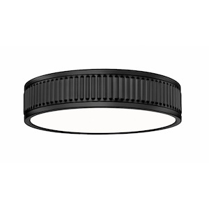 Grebe Side 24W 1 LED Flush Mount 3 Inch Tall and 12.75 Inch Wide - 1378384