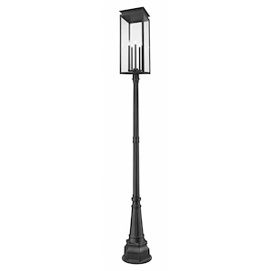 Ford Court 5 Light Outdoor Post Mount 117 Inch Tall and 14.25 Inch Wide - 1378687