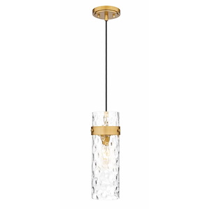 Robinson Down 1 Light Pendant 15 Inch Tall and 5.75 Inch Wide - 1378455