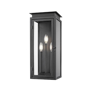Ford Court 3 Light Outdoor Wall Mount 20.5 Inch Tall and 8.5 Inch Wide - 1378800