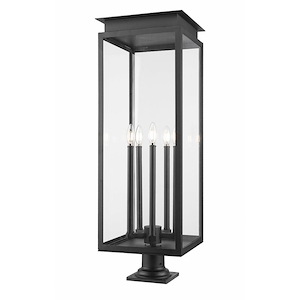 Ford Court 5 Light Outdoor Pier Mount 37 Inch Tall and 12.5 Inch Wide - 1378689
