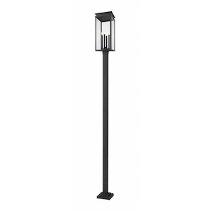 Ford Court 4 Light Outdoor Post Mount 120.75 Inch Tall X 10.5 Inch Wide - 1378710