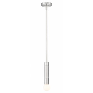 Grebe Side 1 Light Rod Pendant 11 Inch Tall and 4.75 Inch Wide - 1378573