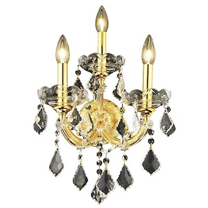 Sycamore Ground - Three Light Wall Mount - 1299707