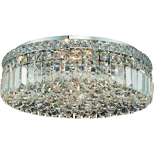 Leicester Causeway - Six Light Flush Mount - 1300509