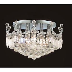Gold Dale - Nine Light Flush Mount - 1300032