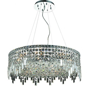 Leicester Causeway - Twelve Light Chandelier - 1300063