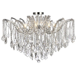 Sycamore Ground - Eight Light Flush Mount - 1300096