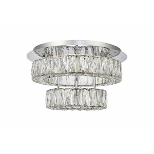 Midland Furlong - 17.7 Inch 0.23W 1 Led 2-Tier Flush Mount - 1299934