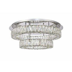 Midland Furlong - 25.6 Inch 0.23W 1 Led 2-Tier Flush Mount - 1299883