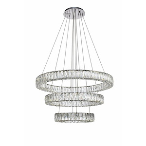 Midland Furlong - 31.5 Inch 0.23W 1 Led 3-Tier Chandelier - 1299886