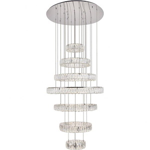 Midland Furlong - 34 Inch 180W LED 7-Tier Chandelier - 1300093