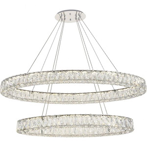 Midland Furlong - 41 Inch 72W LED 2 Tier Chandelier - 1300133