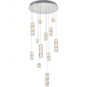 Dunbar Trees - 24 Inch 72W 12 Led Pendant - 1299792