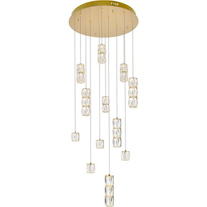 Dunbar Trees - 24 Inch 72W 12 Led Pendant - 1299873